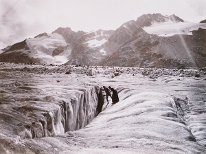 Auf dem Forno Gletscher